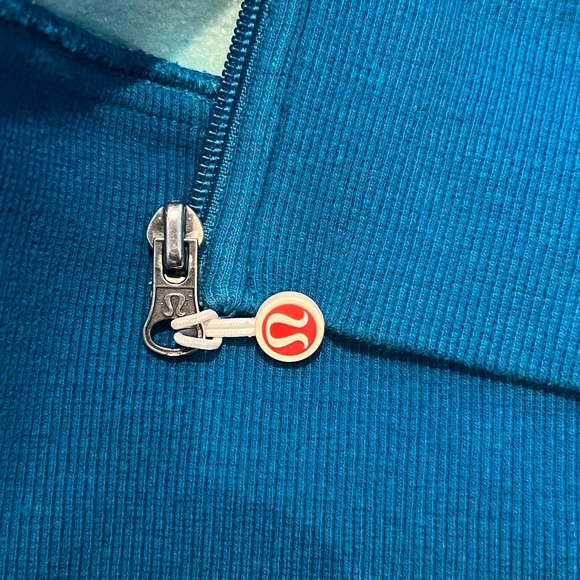 Turquoise Women's Scuba Hoodie - Picture 7 of 7